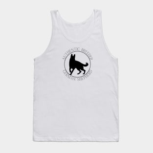 Authentic Breeder German Shepherd Tank Top